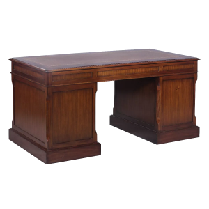 31901lh home desk leather top 5