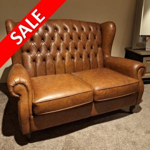 klassieke chesterfield bank met oor