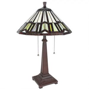 5ll-6288-tiffany-tafellamp-o-41x64-cm-beige-bruin-glas-kunststof-rond-tiffany-bureaulamp